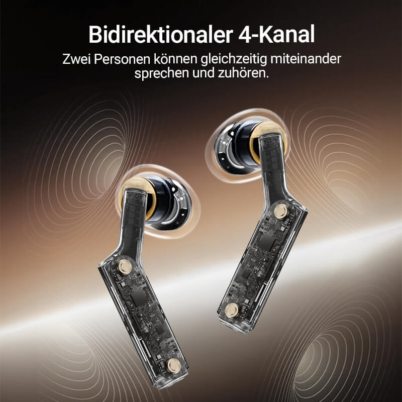 W4 KI-Dolmetscher-Ohrhörer