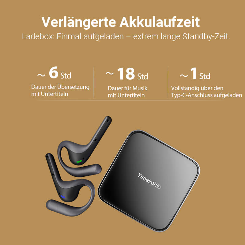 W4 Pro KI-Dolmetscher-Kopfhörer