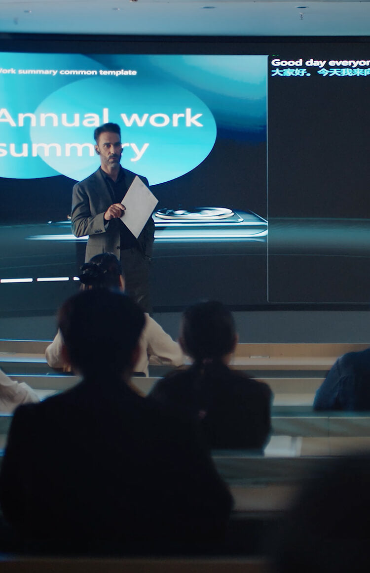 Mehrsprachige Veranstaltungen mit bis zu 50 Personen organisieren