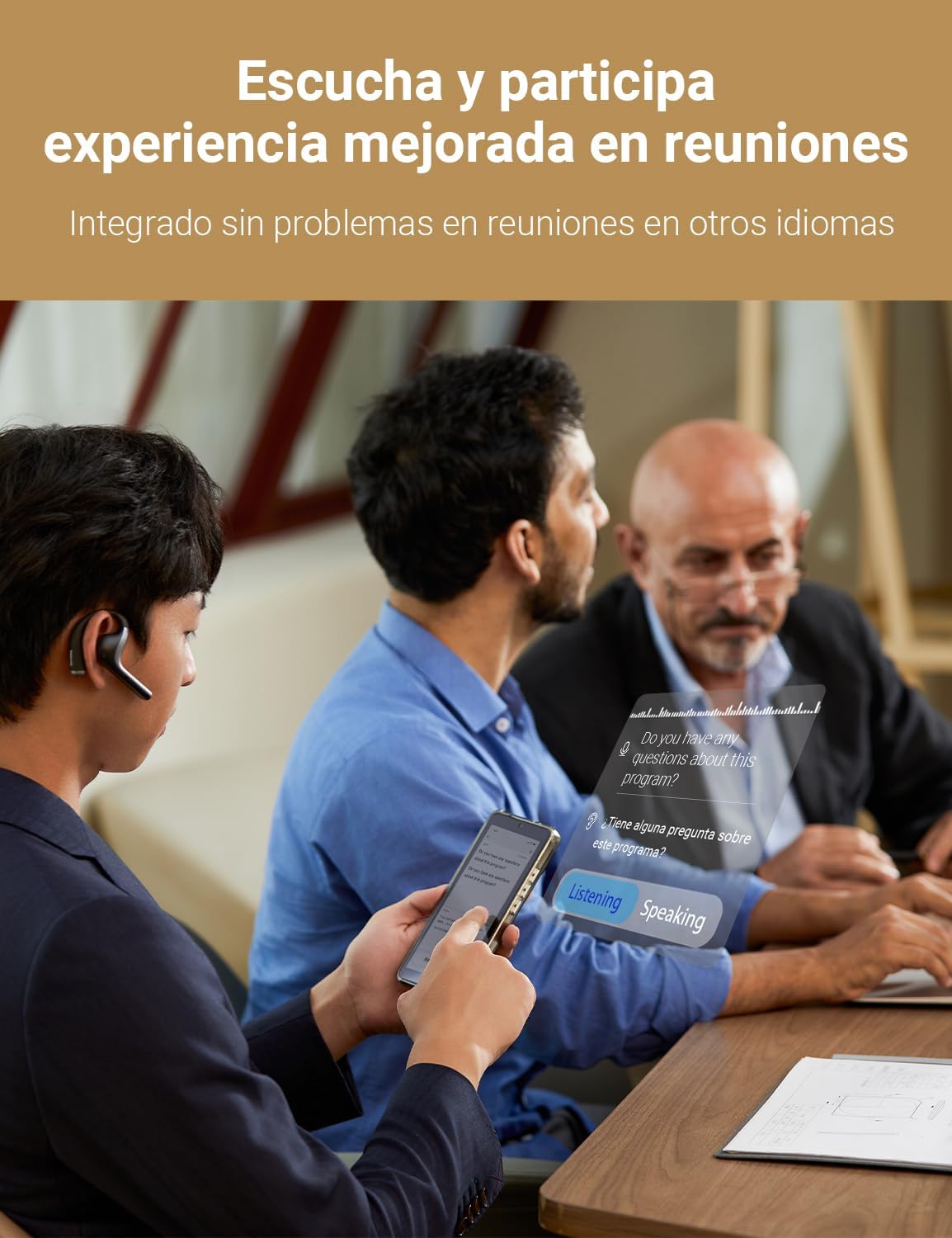 W4 Pro KI-Dolmetscher-Kopfhörer