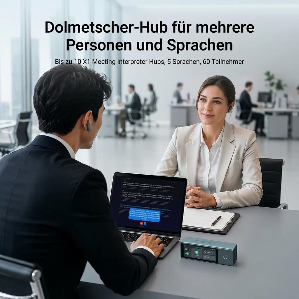 X1 Meeting-Dolmetscher-Hub